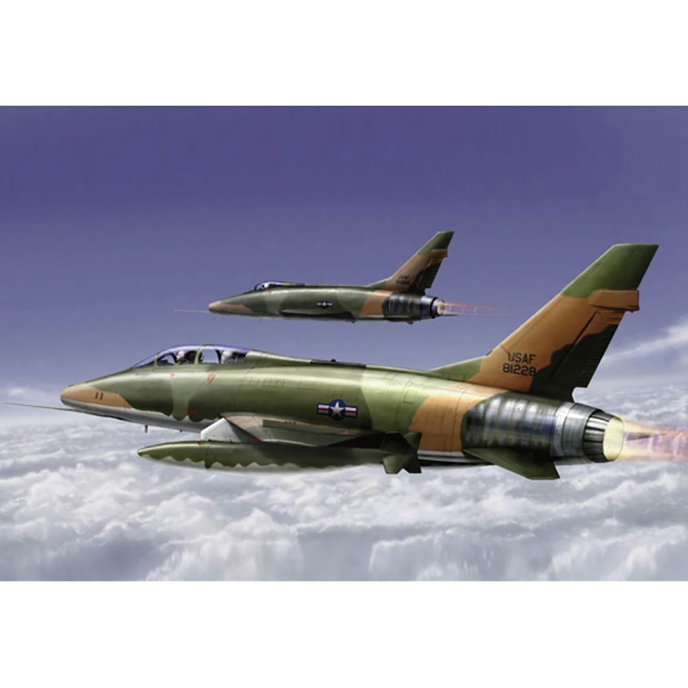 Bachmann Europe Plc Us Air Force F F Super Sabre Fighter Aircraft